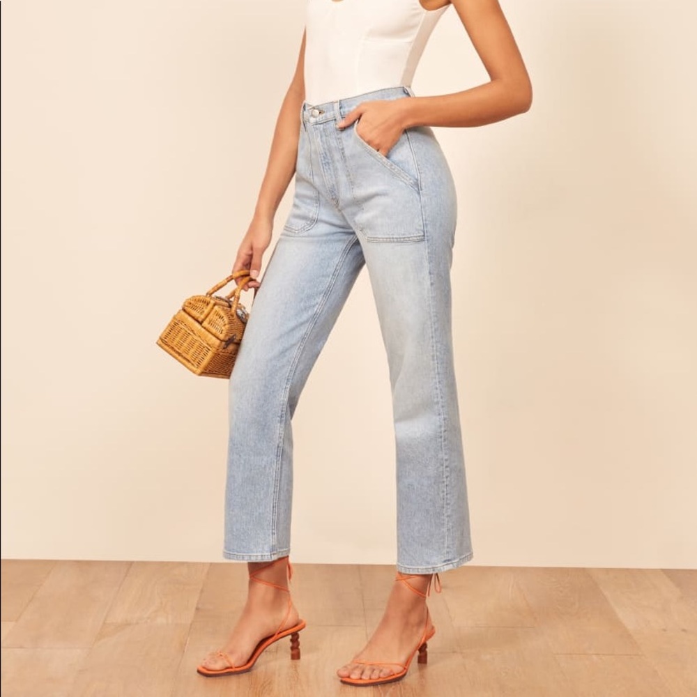 Reformation Rochelle Utility Jean